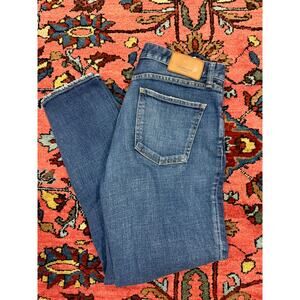 Moussy Vintage size 28 29 Jean Denim Straight Tapered Dark Mid Rise